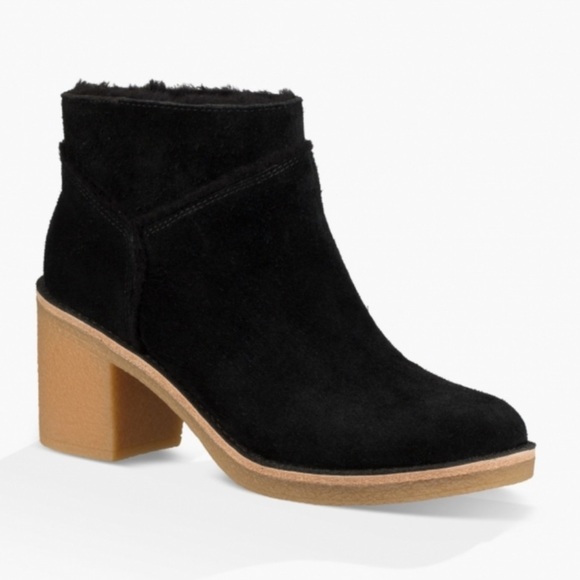 UGG Shoes - [UGG] ‘Kasen’ Black Heeled Ankle Boot